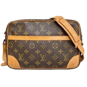 Authentic Louis Vuitton Monogram Trocadero Crossbody Shoulder Bag Purse